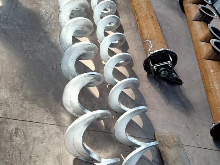 無軸螺旋輸送機